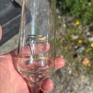 Gold Olympic Champagne Flute